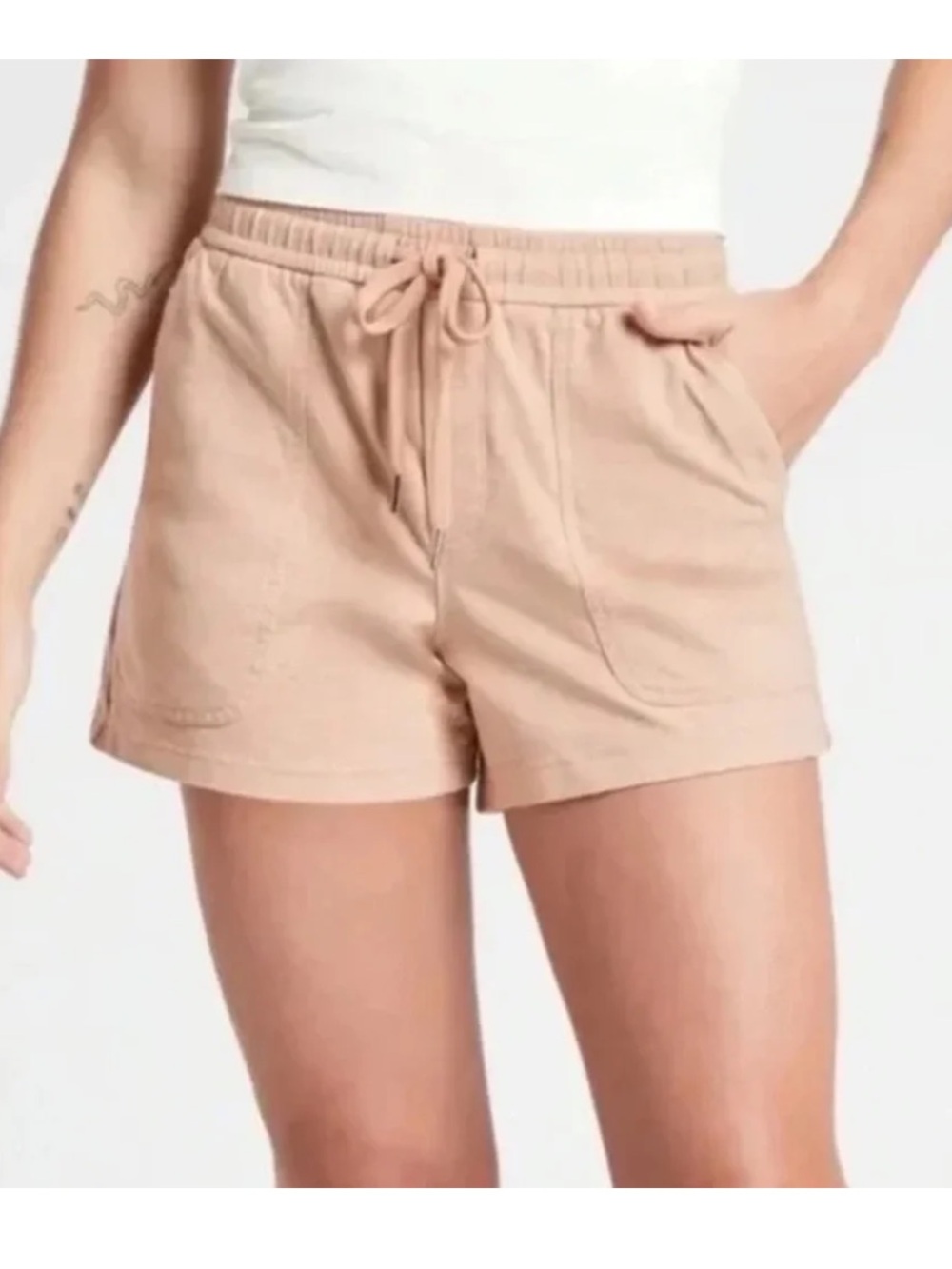 Athleta Farrallon Shorts in mocha Latte size 16 tall